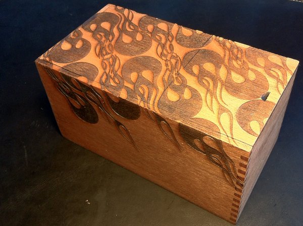 Ascc Pussy Clip - Laser Cutting and Engraving on Wood