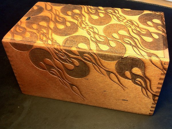 Ascc Pussy Clip - Laser Cutting and Engraving on Wood